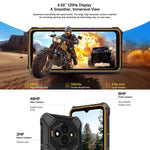 Ulefone RugKing 3 Pro, 8GB+128GB, IP68/IP69K Robust Telefon, 6,56 Zoll Android 15 Unisoc T7250 Octa Core, Netzwerk: 4G, NFC, OTG, RugKing 3 Pro, RugKing 3 Pro, 8GB+128GB