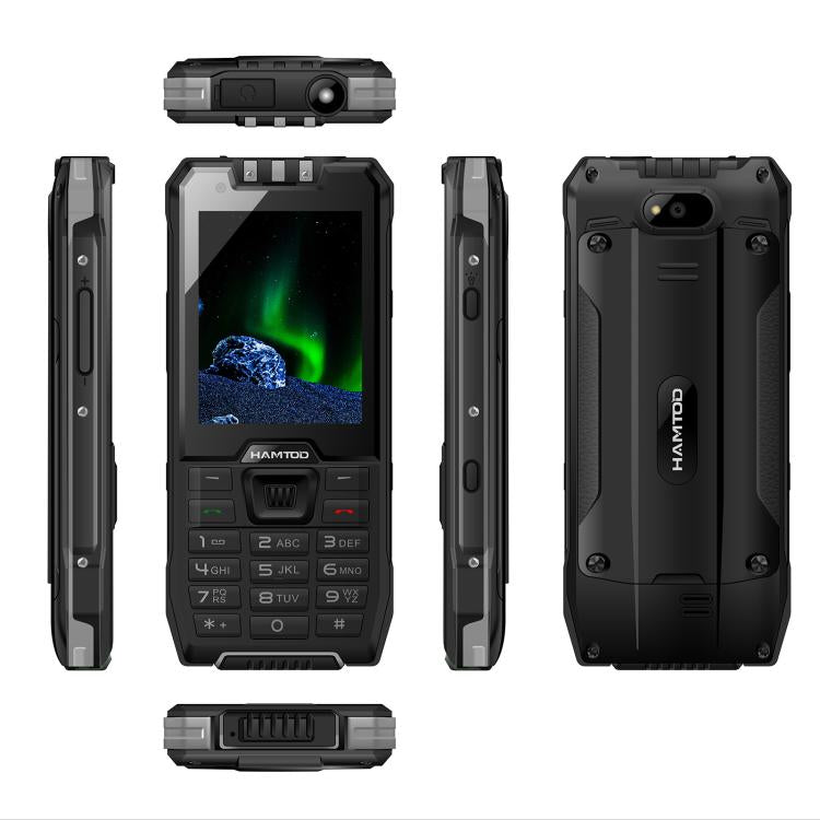 HAMTOD H6 Robustes Smartphone, 3 GB RAM + 32 GB interner Speicher, 2,83 Zoll Display, Android 11, UNISOC SC9832E Quad-Core-Prozessor, Netzwerk: 4G, VoLTE, SOS-Funktion
