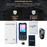 HAMTOD H6 Robustes Smartphone, 3 GB RAM + 32 GB interner Speicher, 2,83 Zoll Display, Android 11, UNISOC SC9832E Quad-Core-Prozessor, Netzwerk: 4G, VoLTE, SOS-Funktion