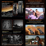 Blackview XPLORE 1 Walkie Talkie Robust Telefon, 12GB+256GB, 6,78 Zoll Android 15 Dimensity 7050 MT8791V/HZA Octa Core, Netzwerk: 5G, OTG, NFC, XPLORE 1 Walkie Talkie 12GB+256GB