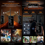 Blackview XPLORE 1 Walkie Talkie Robust Telefon, 12GB+256GB, 6,78 Zoll Android 15 Dimensity 7050 MT8791V/HZA Octa Core, Netzwerk: 5G, OTG, NFC, XPLORE 1 Walkie Talkie 12GB+256GB