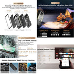 Blackview XPLORE 2 Satellite, 12GB+256GB, 6,73 Zoll Android 15 Dimensity 8300 MT6897 Octa Core, Netzwerk: 5G, OTG, NFC, XPLORE 2 Satellite 12GB+256GB