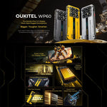 Oukitel WP60 Robust Telefon, 12GB+512GB, Nachtsicht, 108MP Kamera, Seitlicher Fingerabdruck, 7,2 Zoll Android 15 MediaTek Dimensity 7025 Octa Core, NFC, OTG, Netzwerk: 5G, 12GB+512GB