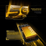 Oukitel WP60 Robust Telefon, 8GB+256GB, Nachtsicht, 108MP Kamera, Seitlicher Fingerabdruck, 7,2 Zoll Android 15 MediaTek Dimensity 7025 Octa Core, NFC, OTG, Netzwerk: 5G, 8GB+256GB