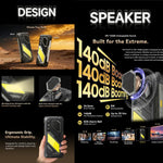 Blackview Oscal Pilot 5 5G Robust Telefon, 8GB+256GB, 6,67 Zoll Android 16 UMS9620 T8100 Octa Core, Netzwerk: 5G, OTG, NFC