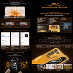 Blackview Oscal FORT 5, 12GB+256GB, 6,78 Zoll Android 16 Mediatek MT8781 Helio G100 Octa Core, Netzwerk: 4G, OTG, NFC