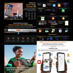 Blackview BL7000 Robustes Telefon, 8GB+512GB, 6,78 Zoll Android 15 MediaTek Dimensity 6300 Octa Core, Netzwerk: 5G, NFC, OTG, 8GB+512GB