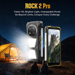 Blackview ROCK 2 Pro Robustes Telefon, 8GB+256GB, 6,67 Zoll Android 16 Unisoc UMS9620 T8100 Octa Core, Netzwerk: 5G, OTG, NFC