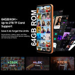 Blackview WAVE 7C, 4GB+64GB, 6,56 Zoll Android 16 Unisoc UMS312 Tiger T310 Quad Core, Netzwerk: 4G, OTG, 4GB+64GB