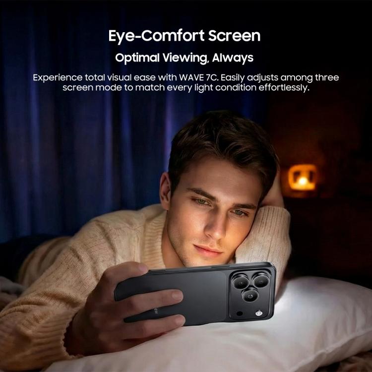 Blackview WAVE 7C, 4GB+128GB, 6,56 Zoll Android 16 Unisoc UMS312 Tiger T310 Quad Core, Netzwerk: 4G, OTG, 4GB+128GB