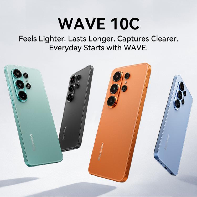 Blackview WAVE 10C, 4GB+128GB, 6,88 Zoll Android 16 Unisoc UMS312 / T310 Octa Core, Netzwerk: 4G, OTG, WAVE 10C, 4GB+128GB