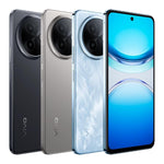 vivo Y300i, 12 GB + 512 GB, Gesichtserkennung/seitlicher Fingerabdrucksensor, 6,68 Zoll, Android 15 OriginOS 5, Snapdragon 4 Gen 2 Octa-Core-Prozessor, OTG, NFC, Netzwerk: 5G, 12 GB + 512 GB