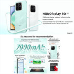 Honor Play10T, 8 GB + 256 GB, seitlicher Fingerabdrucksensor, 6,8 Zoll, Android 15, Magic OS 9.0, Snapdragon 6s Gen 3 Octa-Core-Prozessor, Netzwerk: 5G, 8 GB + 256 GB