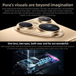 HUAWEI Pura 80 Ultra, 16 GB + 1 TB, seitlicher Fingerabdrucksensor, 6,8 Zoll, HarmonyOS 5.1, NFC, OTG, unterstützt Google Play nicht, 16 GB + 1 TB