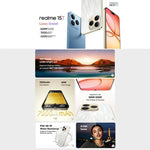 Realme 15T, 12 GB + 256 GB, Fingerabdrucksensor im Display, 6,57 Zoll Realme UI 6.0, Android 15, MediaTek Dimensity 6400 Max Octa-Core-Prozessor, NFC, Netzwerk: 5G, 12 GB + 256 GB