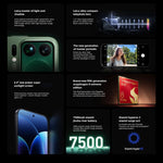 Xiaomi 17 Pro Max, 12 GB + 512 GB, 3D-Ultraschall-Fingerabdrucksensor, 6,9 Zoll + 2,9 Zoll Xiaomi HyperOS 3, Snapdragon 8 Elite Gen 5 Octa-Core-Prozessor, NFC, Netzwerk: 5G, 12 GB + 512 GB