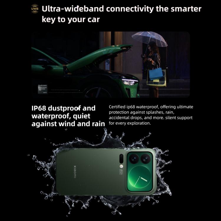 Xiaomi 17 Pro Max, 12 GB + 512 GB, 3D-Ultraschall-Fingerabdrucksensor, 6,9 Zoll + 2,9 Zoll Xiaomi HyperOS 3, Snapdragon 8 Elite Gen 5 Octa-Core-Prozessor, NFC, Netzwerk: 5G, 12 GB + 512 GB