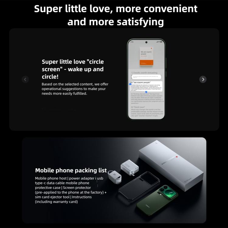 Xiaomi 17 Pro Max, 16 GB + 1 TB, 3D-Ultraschall-Fingerabdrucksensor, 6,9 Zoll + 2,9 Zoll Xiaomi HyperOS 3, Snapdragon 8 Elite Gen 5 Octa-Core-Prozessor, NFC, Netzwerk: 5G, 16 GB + 1 TB