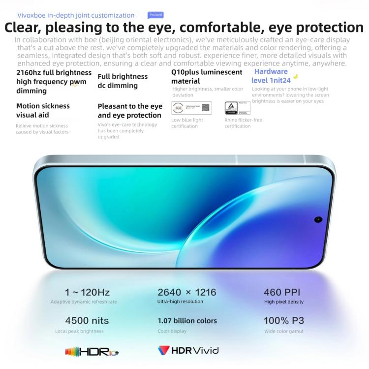 vivo X300, 16 GB + 256 GB, 6,31 Zoll OriginOS 6 Android 16 Dimensity 9500 Octa-Core, OTG, NFC, Netzwerk: 5G, 16 GB + 256 GB