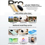 vivo Y500 Pro, 8 GB + 256 GB, 6,67 Zoll, Android 16 OriginOS 6, Dimensity 7400 Octa-Core-Prozessor, OTG, NFC, Netzwerk: 5G, 8 GB + 256 GB