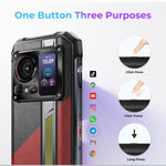 HOTWAV Hyper 7 Pro – Robustes Smartphone, 16 GB + 256 GB, 10800 mAh Akku, 6,6 Zoll Display, Android 14, MediaTek Dimensity 7050 5G, Netzwerk: 5G, OTG, NFC