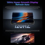 HOTWAV Hyper 7 Pro – Robustes Smartphone, 16 GB + 256 GB, 10800 mAh Akku, 6,6 Zoll Display, Android 14, MediaTek Dimensity 7050 5G, Netzwerk: 5G, OTG, NFC