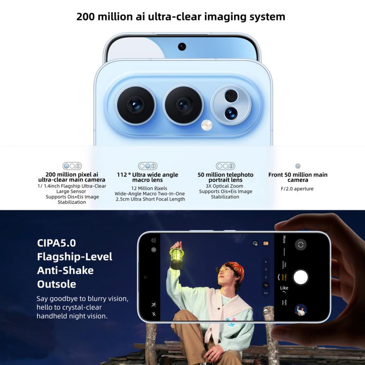 Honor 500 Pro, 16 GB + 1 TB, Fingerabdrucksensor im Display, 6,55 Zoll MagicOS 10.0 / Android 16, Snapdragon 8 Elite Gen 4 Octa-Core-Prozessor, Netzwerk: 5G, NFC, OTG, Honor 500 Pro, 16 GB + 1 TB