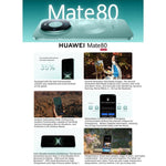 HUAWEI Mate 80, 16 GB + 512 GB, seitlicher Fingerabdrucksensor, 6,75 Zoll HarmonyOS 6.0, Kirin 9020, NFC, OTG, unterstützt Google Play nicht, 16 GB + 512 GB