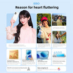 vivo S50, 16GB+256GB, 3D Fingerabdruck, 6,59 Zoll Android 16 OriginOS 6 Snapdragon 8s Gen 3 Octa Core, OTG, NFC, Netzwerk: 5G, Unterstützt Google Play, 16GB+256GB