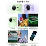 Huawei nova 15 Pro, Kunlun-Glas, 12GB+256GB, Seitliche Fingerabdruckerkennung, 6,84 Zoll HarmonyOS 6.0 Kirin 9010S Octa Core, NFC, OTG, Unterstützt kein Google Play, Kunlun-Glas, 12GB+256GB