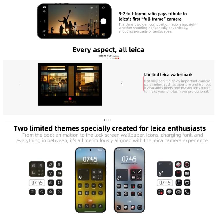 Xiaomi 17 Ultra von Leica, 16GB+512GB, 3D Ultraschall-Fingerabdruck, 6,9 Zoll Xiaomi HyperOS 3 Snapdragon 8 Elite Gen 5 Octa Core, NFC, Netzwerk: 5G, von Leica, 16GB+512GB