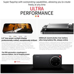 Xiaomi 17 Ultra von Leica, 16GB+512GB, 3D Ultraschall-Fingerabdruck, 6,9 Zoll Xiaomi HyperOS 3 Snapdragon 8 Elite Gen 5 Octa Core, NFC, Netzwerk: 5G, von Leica, 16GB+512GB