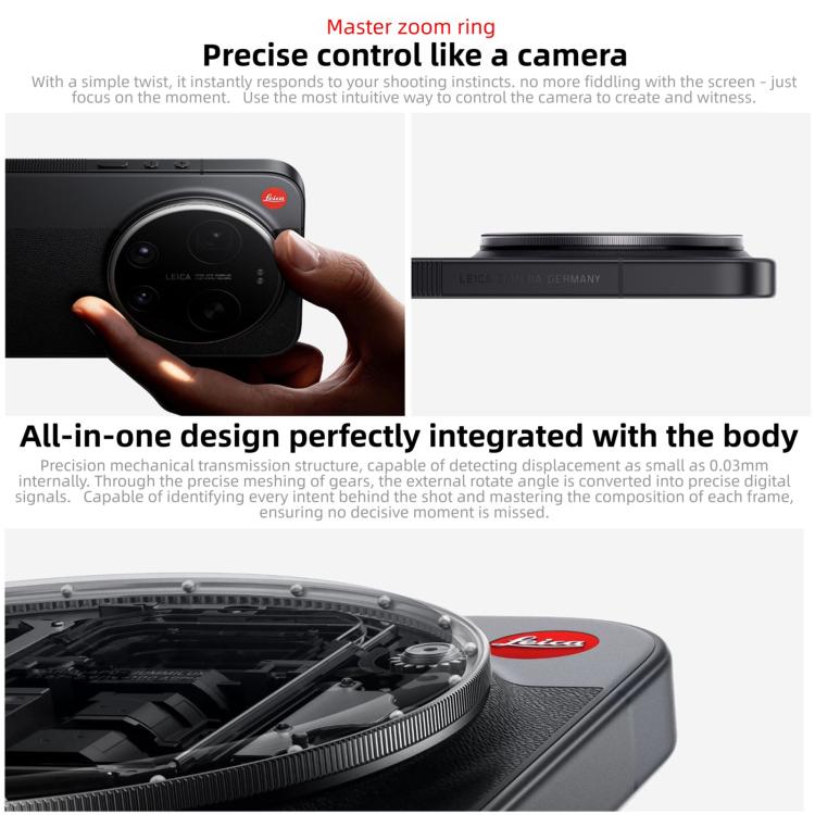 Xiaomi 17 Ultra von Leica, 16GB+512GB, 3D Ultraschall-Fingerabdruck, 6,9 Zoll Xiaomi HyperOS 3 Snapdragon 8 Elite Gen 5 Octa Core, NFC, Netzwerk: 5G, von Leica, 16GB+512GB