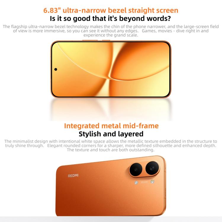 Xiaomi REDMI Turbo 5 Max, 16GB+1TB, 6,83 Zoll Xiaomi HyperOS 3 Dimensity 9500s Octa Core, NFC, Netzwerk: 5G, 16GB+1TB