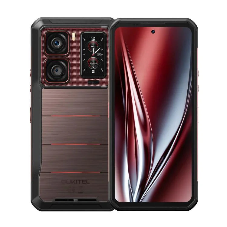 Oukitel WP300 Rugged Phone mit Smartwatch, 12 GB + 512 GB, 6,8 Zoll, Android 15, MediaTek Dimensity 7050 Octa-Core-Prozessor, NFC, OTG, 5G-Netzwerk