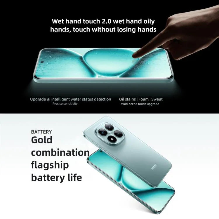 Xiaomi Redmi Note 15 Pro+ 5G, 12 GB + 512 GB, 6,83 Zoll Xiaomi HyperOS 2, Snapdragon 7s Gen 4 Octa-Core-Prozessor, Netzwerk: 5G, NFC, 12 GB + 512 GB