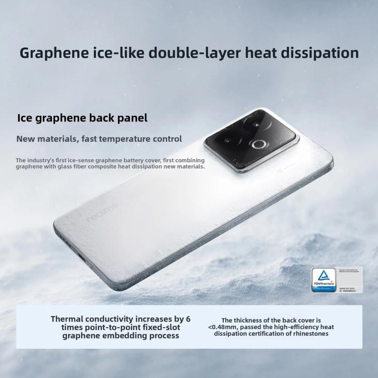 Realme GT7, 16GB+1TB, 6.8 inch Android 15 / Realme UI 6.0 MediaTek Dimensity 9400+ Octa Core, NFC, Network: 5G, Support Google Play, 16GB+1TB