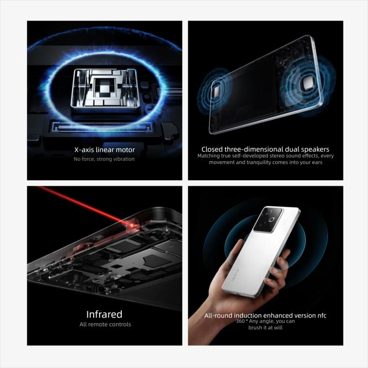 Realme GT7, 16 GB + 512 GB, 6,8 Zoll, Android 15 / Realme UI 6.0, MediaTek Dimensity 9400+ Octa-Core-Prozessor, NFC, 5G-Netzwerk, Google Play-Unterstützung, 16 GB + 512 GB