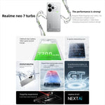 Realme Neo7 Turbo, 12 GB + 512 GB, 6,8 Zoll, Android 15 / Realme UI 6.0, MediaTek Dimensity 9400e Octa-Core-Prozessor, NFC, 5G-Netzwerk, Google Play-Unterstützung, 12 GB + 512 GB