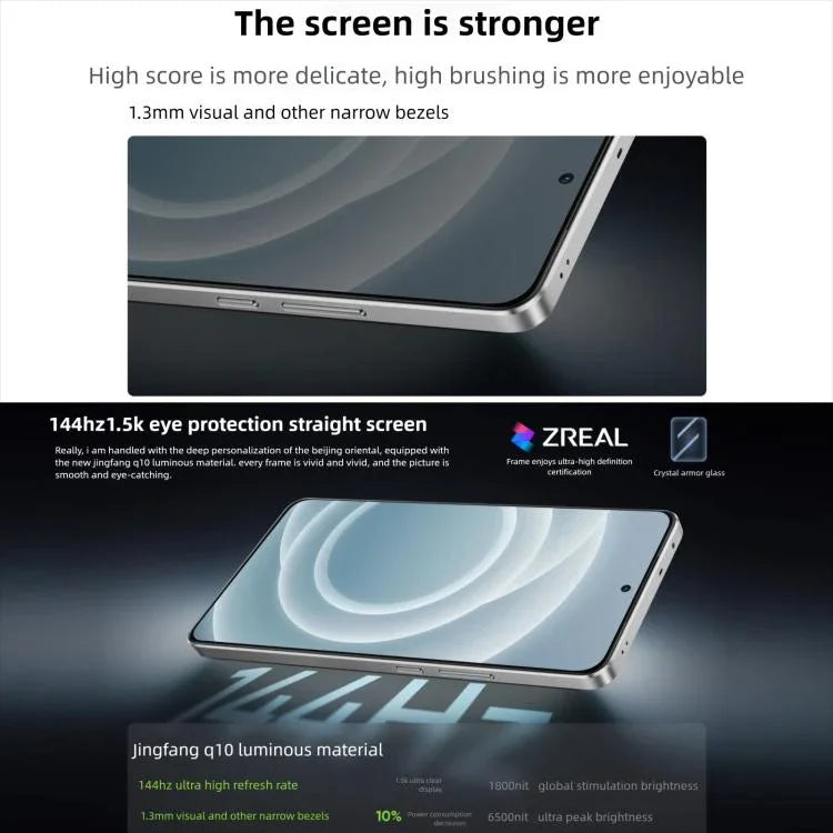Realme Neo7 Turbo, 12 GB + 512 GB, 6,8 Zoll, Android 15 / Realme UI 6.0, MediaTek Dimensity 9400e Octa-Core-Prozessor, NFC, 5G-Netzwerk, Google Play-Unterstützung, 12 GB + 512 GB