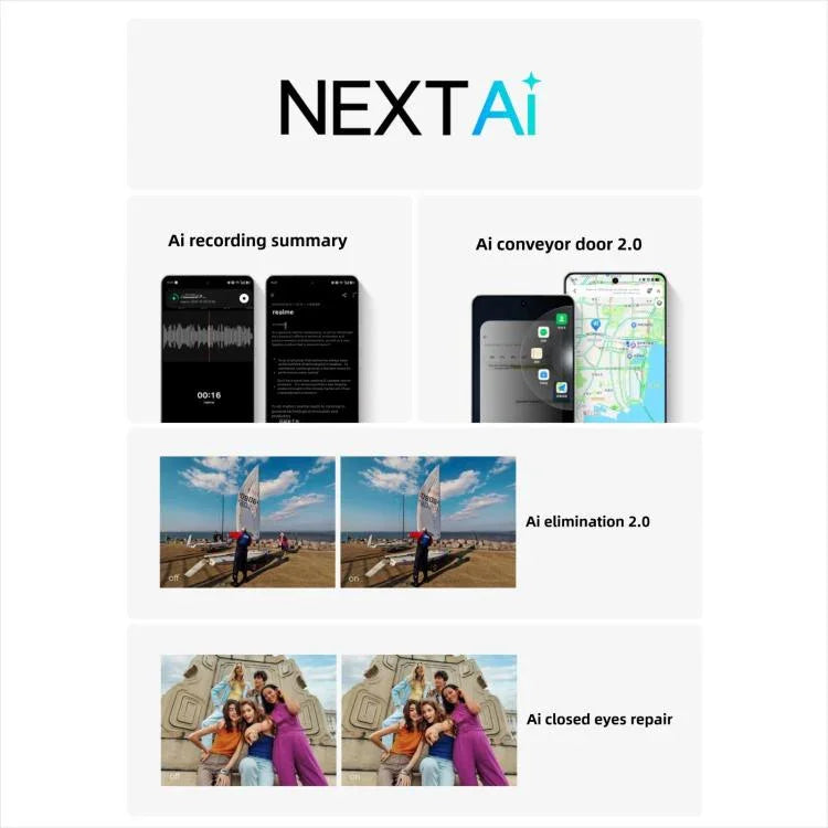 Realme Neo7 Turbo, 16 GB + 512 GB, 6,8 Zoll, Android 15 / Realme UI 6.0, MediaTek Dimensity 9400e Octa-Core-Prozessor, NFC, 5G-Netzwerk, Google Play-Unterstützung, 16 GB + 512 GB