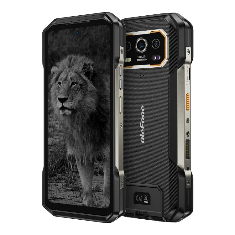 Ulefone Armor 27 Pro – Robustes Smartphone, 12 GB + 256 GB, Nachtsicht, 10600 mAh Akku, 6,78 Zoll Display, Android 14, MediaTek Dimensity 6300 Octa-Core-Prozessor, Netzwerk: 5G, NFC, Armor 27 Pro