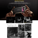 Ulefone Armor 27 Pro – Robustes Smartphone, 12 GB + 256 GB, Nachtsicht, 10600 mAh Akku, 6,78 Zoll Display, Android 14, MediaTek Dimensity 6300 Octa-Core-Prozessor, Netzwerk: 5G, NFC, Armor 27 Pro