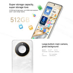 Honor X60, 12 GB + 512 GB, seitlicher Fingerabdrucksensor, 6,8 Zoll MagicOS 8.0, Dimensity 7025-Ultra Octa-Core-Prozessor, Netzwerk: 5G, OTG, Google Play wird nicht unterstützt, 12 GB + 512 GB