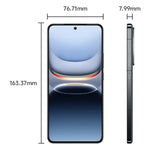 vivo iQOO 13, 16 GB + 1 TB, Gesichtserkennung/Fingerabdrucksensor im Display, 6,82 Zoll, Android 15 OriginOS 5, Snapdragon 8 Elite Octa-Core-Prozessor, OTG, NFC, 5G-Netzwerk, Google Play-Unterstützung, 16 GB + 1 TB