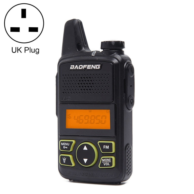 BaoFeng BF-T1 Einband-Funkgerät Handheld Walkie Talkie, UK-Stecker, BF-T1 UK-Stecker