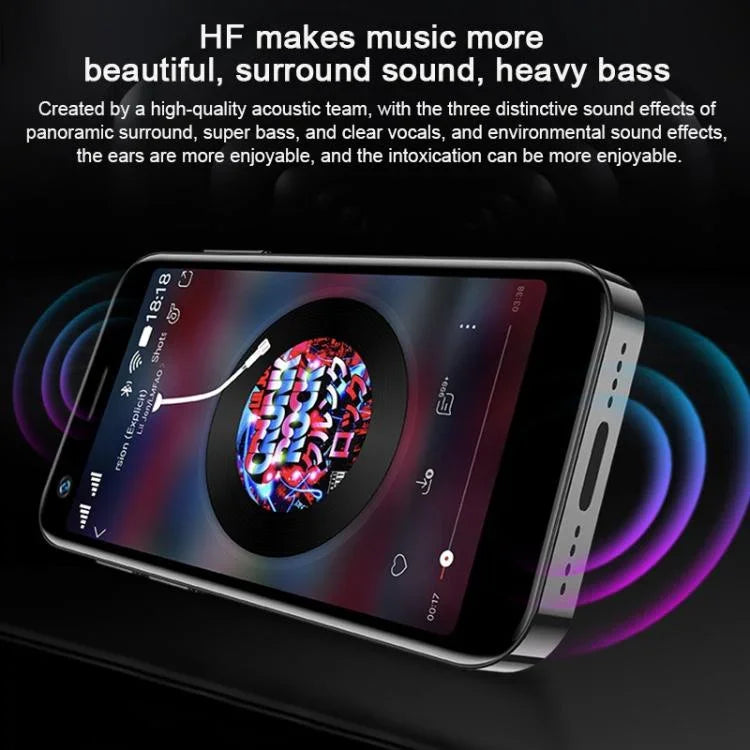 SOYES XS12, 3 GB + 32 GB, 3,0 Zoll, Android 9.0, MTK6737M Quad-Core-Prozessor (bis zu 1,1 GHz), Bluetooth, WLAN, FM-Radio, 4G-Netzwerk, Dual-SIM, 3 GB + 32 GB