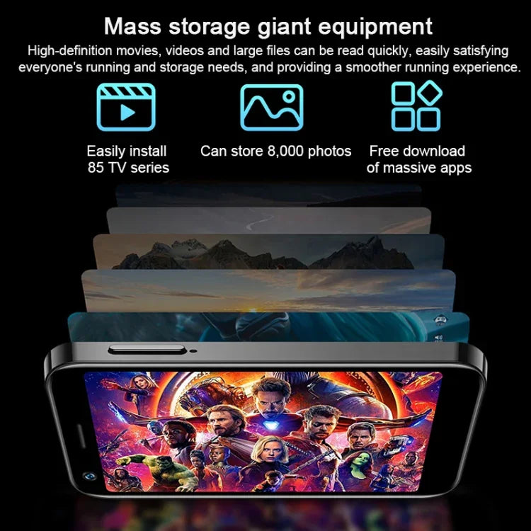 SOYES XS12, 3 GB + 32 GB, 3,0 Zoll, Android 9.0, MTK6737M Quad-Core-Prozessor (bis zu 1,1 GHz), Bluetooth, WLAN, FM-Radio, 4G-Netzwerk, Dual-SIM, 3 GB + 32 GB