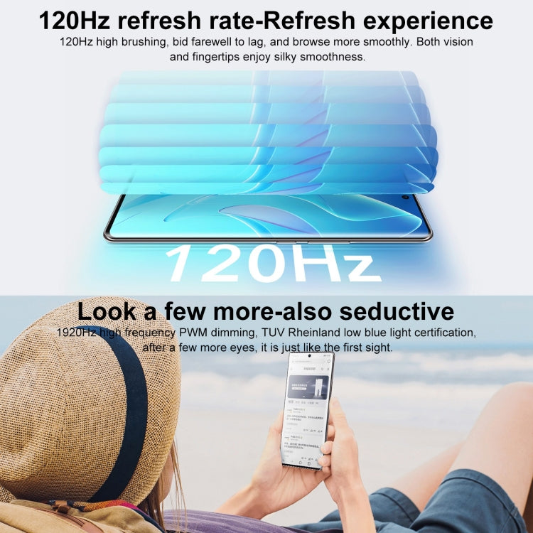 Dreifach-Kamera auf der Rückseite, Fingerabdrucksensor im Display, 6,78 Zoll Magic UI 5.0, Qualcomm Snapdragon 778G Plus 6 nm Octa-Core-Prozessor mit bis zu 2,5 GHz, Netzwerk: 5G, OTG, NFC, Google Play wird nicht unterstützt, 60 Pro 5G 8 GB + 256 GB