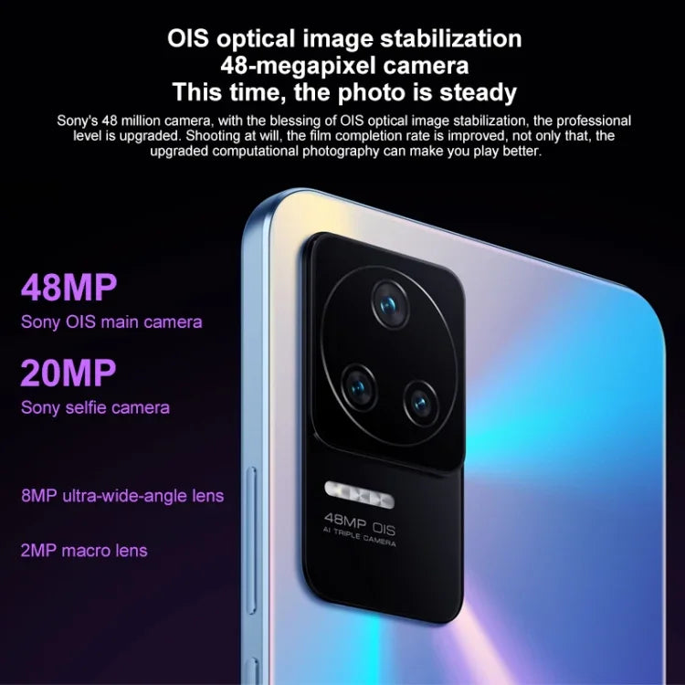 Dreifach-Kamera auf der Rückseite, 4500-mAh-Akku, Fingerabdrucksensor, 6,67 Zoll MIUI 13, Qualcomm Snapdragon 870 Octa-Core-Prozessor mit bis zu 3,2 GHz, Netzwerk: 5G, Dual-SIM, NFC, Infrarot, 12 GB + 256 GB